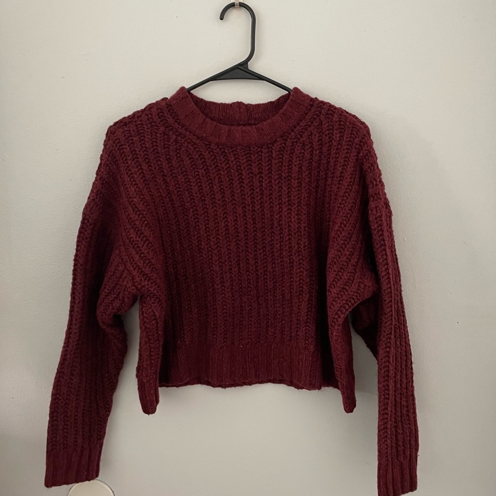American Eagle Cropped Sweater